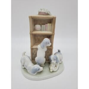 Dog Porcelain Figurine - 5"